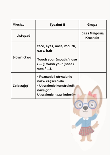 Tydzień II listopad (2)