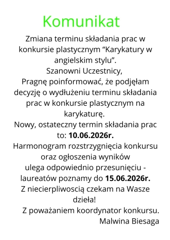 OGŁOSZENIE
