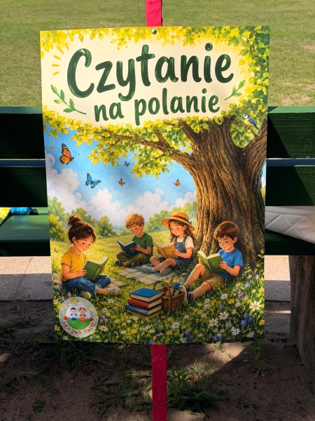 Udział w ogólnopolskiej akcji CZYTANIE NA POLANIE 24.06.2026r.