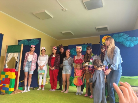 Teatrzyk Rodzice-Dzieciom w grupie ''Kubuś Puchatek''