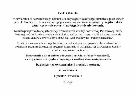 KOMUNIKAT