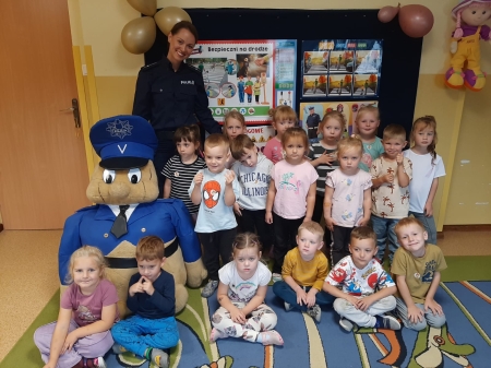 Spotkanie z Panią Policjant 22.09.2025r.