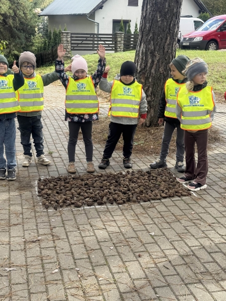 13.10.2025r. SPACER NA GÓRĘ KRZYŻOWĄ - ''GEOMERTYCZNE DARY NATURY''- ZABAWA TERE...