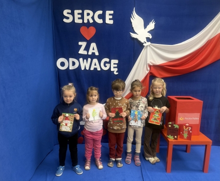 28.11,2025r. UDZIAŁ W OGÓLNOPOLSKIEJ AKCJI ''SERCE ZA ODWAGĘ''