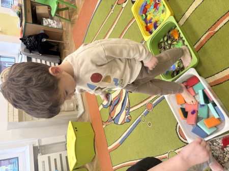 Ścieżka sensoryczna „Droga do dziadków”