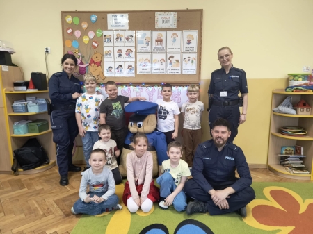 Bezpieczne ferie - spotkanie z policjantami