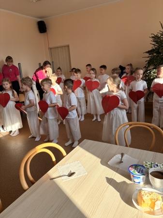 Przedstawienie z okazji dnia babci i dziadka dla Polskiego Związku Niewidomych.