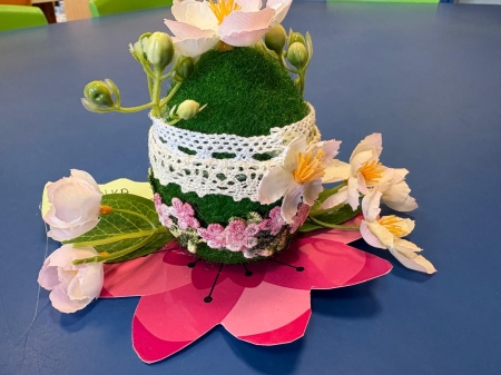 PRACE KONKURSOWE SMERFÓW ,,WIELKANOCNA PISANKA'' 