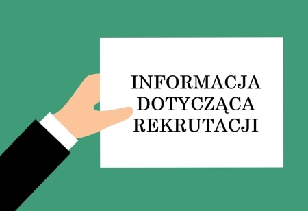 INFORMACJA DOT. REKRUTACJI