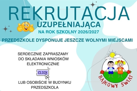 REKRUTACJA UZUPEŁNIAJĄCA