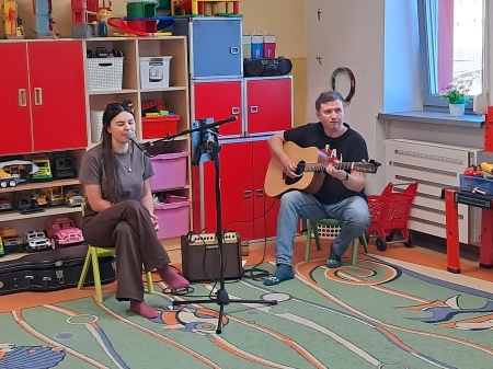 Występ muzyków